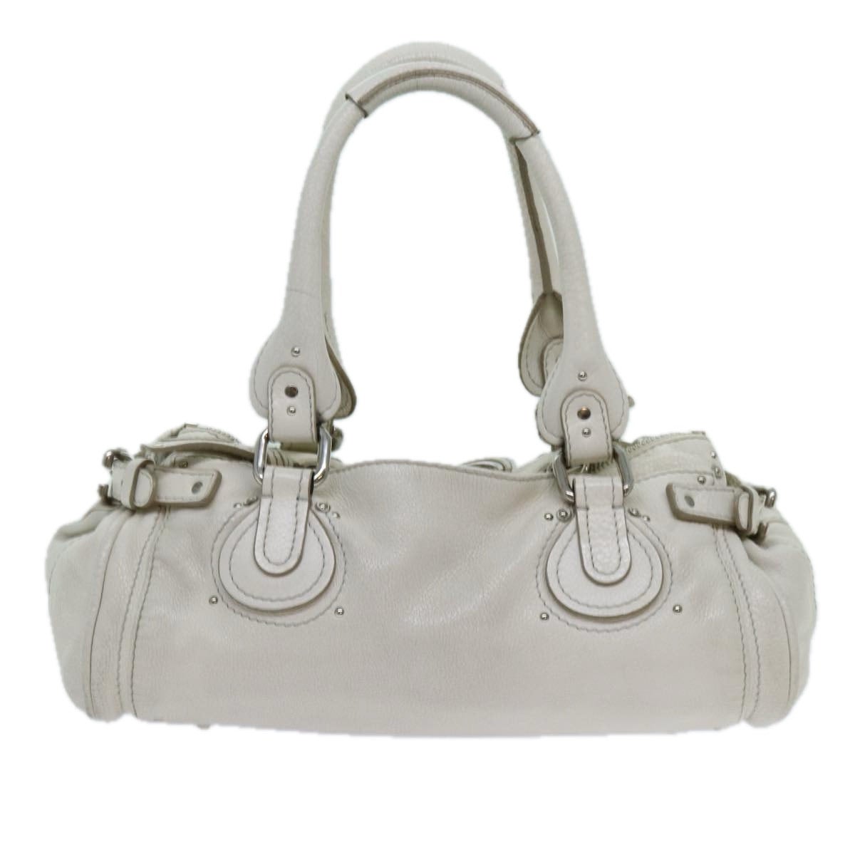 Chloe Paddington Hand Bag Leather White | Gaskinz